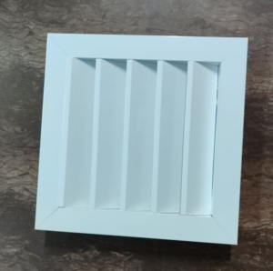 Mechanical ventilation louver