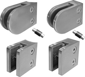 Stainless Steel Glass Clamps