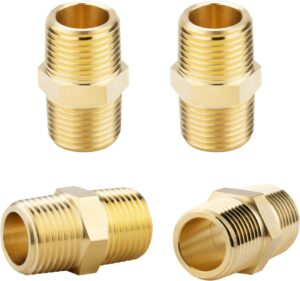 Brass Hex Nipples